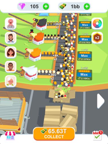 Idle Egg Factory бизнес на куриных яйцах
