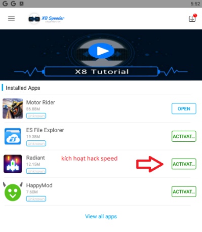 Guide to Using X8 Speeder