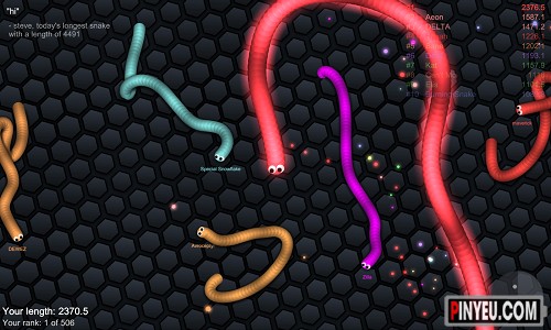 Slither.io for Android, iOS