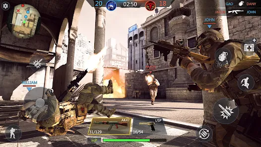 In-game screenshot of Strike Ops: Modern Arena
