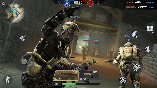 In-game screenshot of Strike Ops: Modern Arena