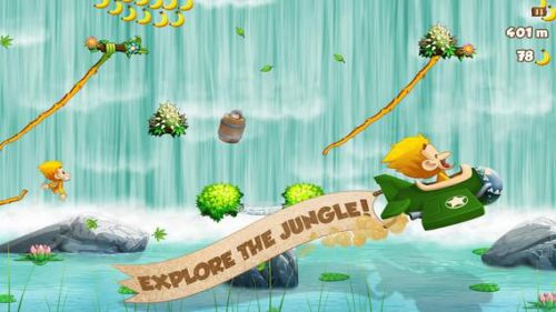 Benji Bananas vine-swinging monkey