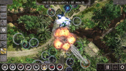 A strategic fortress building game