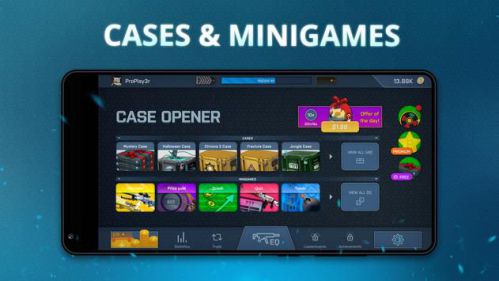 Case Opener weapon acquisition