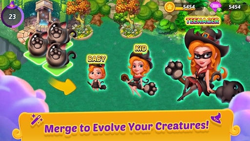 Merge Witches diamond hack