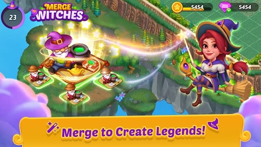 Merge Witches mod shopping
