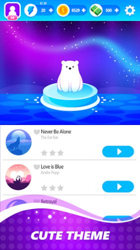 Catch Tiles Magic Piano Game - Peak Music