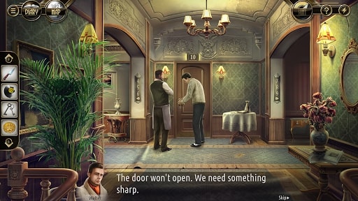 A mysterious adventure game