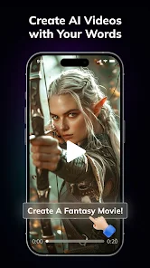 Screenshot of AI Video Art Creator - Livensa