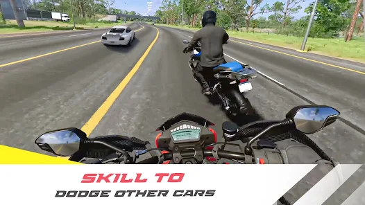 Traffic Bike Rush Driving City Screenshot