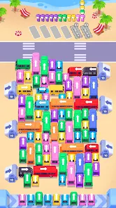 Bus Frenzy: Station Shuffle Interface Images