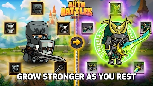 Auto Battles Online Control Menu