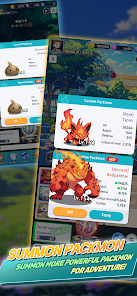 Screenshots of PackMon Idle: Trainer Simulator