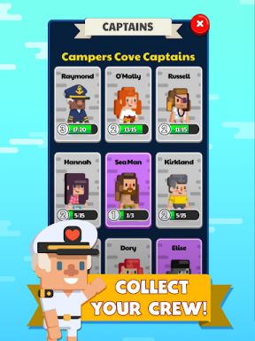 Idle Fishing Story with many beautiful characters.