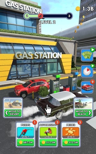 Idle Gas Station mod unlimited money