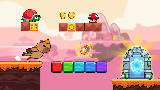 Capybara Adventure: Funny Land Display Screens