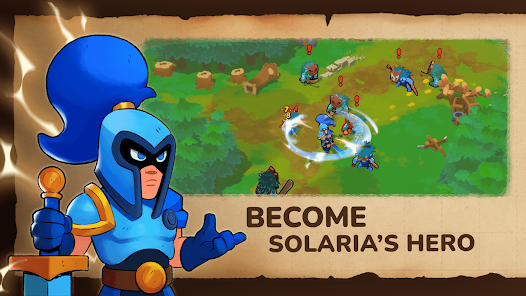 Screenshots of Solaria: Dawn of Heroes APK