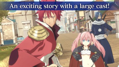 SLIME - ISEKAI Memories features a cast of adorable anime characters