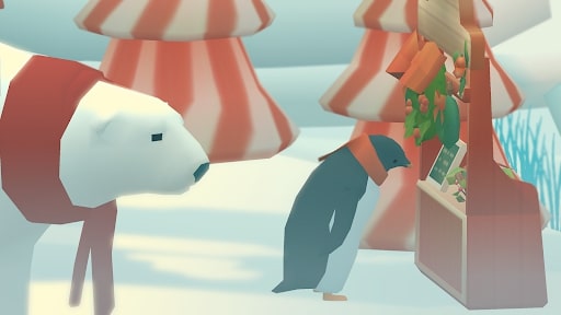Penguin Island Building Game
