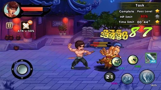 Kung Fu Attack: Final Fight MOD Full Money