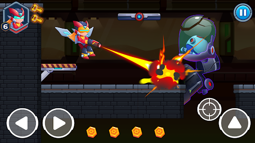 Ảnh chụp màn hình Mega Shooter - Gun Man Warrior