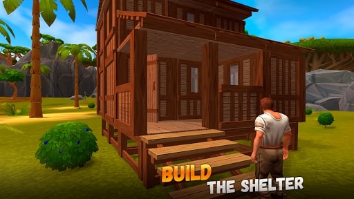 Survival game in the dinosaur era