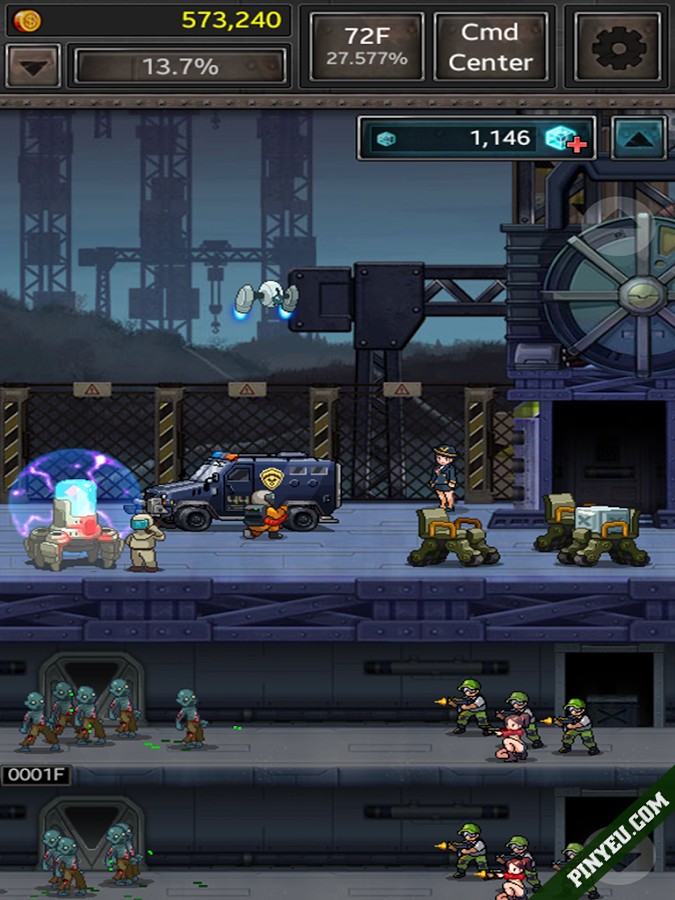 Zombie Hive trên Android