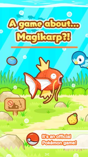 Pokémon Magikarp Jump Water-type fish series