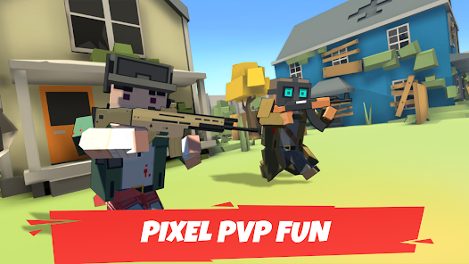 PvP battle images in Battle Gun 3D