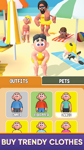 Street Life: Merge Tap Clicker game interface
