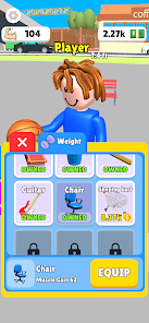 Lifting Hero gameplay screenshot