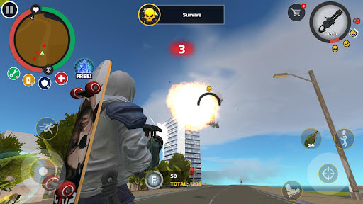 Rope Hero Mafia City Wars MOD diamants