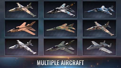 Fighter Pilot: Heavy Fire MOD full vàng