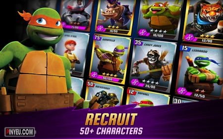скачать ninja turtles legends