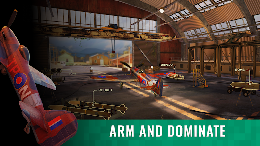 Ảnh chụp màn hình game Fighter Pilot: Iron Bird