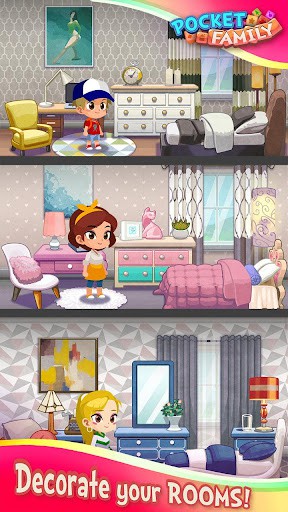 Download now Pocket Family Dreams MOD with Unlimited Gems, Lives, and Moves