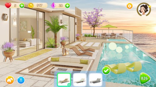 Homecraft - Home Design MOD Tiền Không Giới Hạn