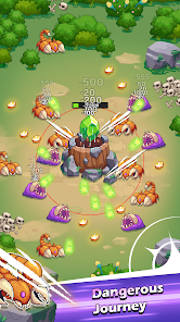 Pixel Defense: Idle TD Gameplay Screenshot
