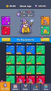 Soul Quest: Epic War RPG game interface