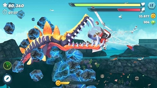 Jeu de requin mangeur d'hommes sur ApkUnlimit