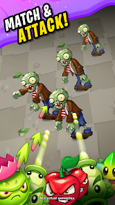 Real Game Screenshots of Plants vs. Zombies: Match