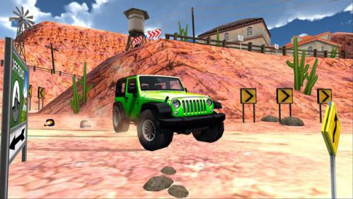 Experience the driving feel of Extreme SUV Driving Simulator