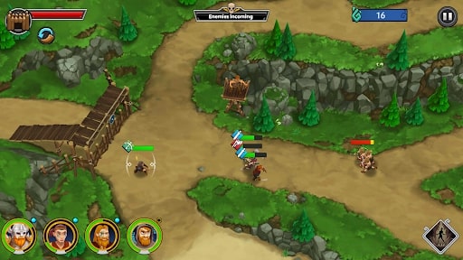 Heroes of Valhalla MOD tiền
