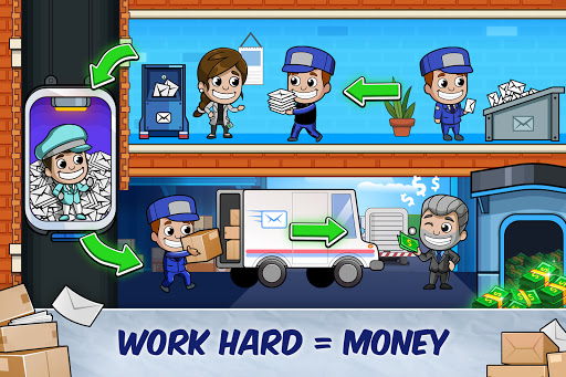 Bản hack tiền Idle Mail Tycoon