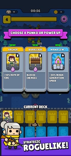 Punko.io: Survival TD MOD menu