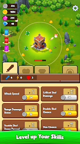 Giao diện trò chơi Epic Tower Idle Defense