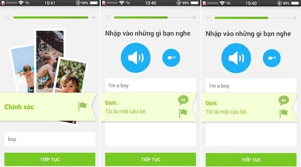 aplikasi Duolingo untuk Android