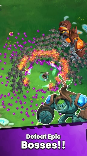 Hero Survivors MOD tiền vàng