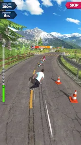 Ảnh giao diện Downhill Race League MOD