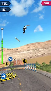 Ảnh giao diện Downhill Race League APK